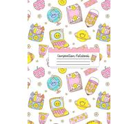 Classic Retro Star Composition Notebook