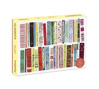 Classic - Rompecabezas de 1000 piezas para adultos | Tablero 100% reciclado de primera calidad | Rompecabezas de cubierta de libro de 1000 piezas | Regalos para los amantes de los libros |