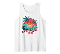 Classic Santa Cruz 2026 Moms Trip Surfer Vacaciones Coincidencia Camiseta sin Mangas
