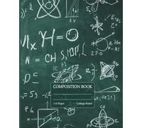 Classic Science Notebook: College Ruled Pages for Physics, Chemistry, Biology & STEM Notes