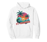 Classic ST Maarten Familia Sint Martin Vacaciones Chicas Viaje Sudadera con Capucha