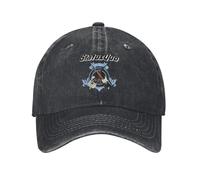 Classic Status Quo Bandtryck Musikinspirerat Demin Gorra de Camionero Gorra Transpirable Gorra de béisbol para Hombre Esencial para el Verano