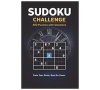Classic Sudoku Collection 400 Puzzles with Solutions | Travel-Friendly Size: 400 Puzzles with Solutions • Carry-On Size 6×9