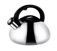 Classic Tea Kettle Stovetop with Wood Pattern Handle, Coffee Teapot for Gas Stove Induction Cooker Kitchenware Hervidor de Agua(Noir,3.0L)