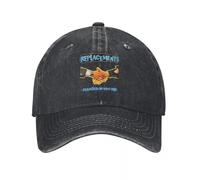 Classic The Replacements Pleased To Meet Me Demin Cap Transpirable Gorras de béisbol para Hombres Esencial para el Verano