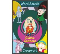 Classic TV Crossword & Word Search Book: A Gentle Break From Screens With Beloved Cartoon Favorites