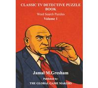 Classic TV Detective Puzzle Book - Volume 1: Word Search Puzzles
