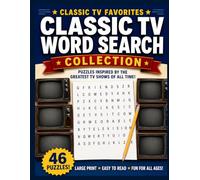 Classic TV Word Search Collection: A great book of word search puzzles inspired by the greatest tv shows of all time
