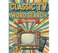 Classic TV Word Search for Adults: Test Your Memory with 1950s-90s TV Legends