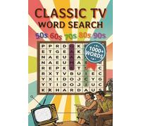 Classic TV Word Search: Large Print Word Puzzles From The 1950s To The 1990s For Adults & Seniors | Relive the Talk Shows, Sitcoms & Golden Age of Television