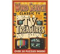 Classic TV Word Search: Word Searches with Easy to Read Print about Classic TV, Nostalgia, Fun, and More | 6x9 inches, 110 pages | 50+ Puzzles … Gift for Vacations, Holidays, and Free Times