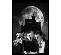 Classic Universal Horror Monsters Notebook: Capture daily inspiration on 110 lined pages. This travel-friendly 6” x 9” glossy journal is perfect for writing, planning, and creativity