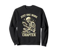 Classic Vibe: Solo un capítulo más: Skeleton Gothic Library Sudadera
