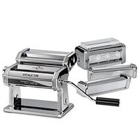 Classic VITALE 150 - Máquina para hacer pasta | Pasta manual de acero inoxidable, aluminio anodizado, para lasaña, tagliatelle, espagueti, reginete, ravioli