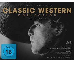 Classic Western Collection - Teil 1 Südwest nach Sonora / Saskatchewan / Auf der Spur des Todes [3Blu-ray] [Alemania] [Blu-ray]