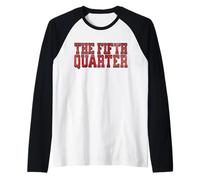 Classic Wisconsin 5th Quarter Varsity Vintage Wisconsin Camiseta Manga Raglan