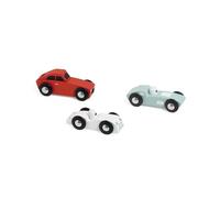 Classic World Juego de coches deportivos de madera.