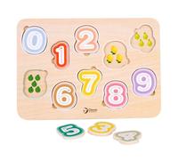 classic world Puzle Cijfers, 11 Piezas, Surtido