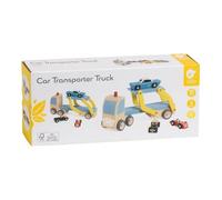 Classic World Wooden Transporter with 3 Cars (Importación USA)
