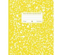 Classic Yellow Marble Composition Notebook: 7.5 x 9.25 Wide Ruled Journal | 110 Pages for School, Work, and Daily Writing.: Timeless & Durable Writing ... Students, Professionals, and Everyday Notes.