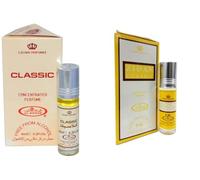 Classic & Zidan Concentrated Perfume Oil Pack of 2 | Long-Lasting Alcohol-Free Attar | 6ml Roll-On for Men & Women
