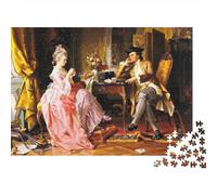 Classical Art Puzzles 1000 Piezas Papel Reciclado Oil Painting Puzzle para Boy & Girl Divertido Present & Activity para Casa Great Gift para Child‘s Birthday 38x26cm/1000pcs