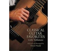 Classical guitar favorites with tablature guitare