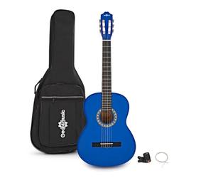 Classical Guitar Pack, Dark Blue, by Gear4music