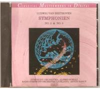 Classical Masterworks in Digital, Ludwig can Beethoven Symphonien No.2 + No.5, Symphony Orchestra -Alfred Scholz Radio Symphony Orchestra Ljubjana - Anton Nanut