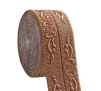 Classical Styles - Cinta de borde de PVC para diseño de interiores con patrones elevados y función de fácil extracción, cinta de borde versátil de PVC para pared y muebles en varios colores y fácil