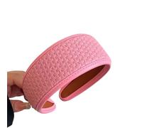 Classical Wide Edged Leather Headwear Wide Brimmed Lightweight Hair Styling Tool for Casual Formal Occasion Fashionable Daily Hairband