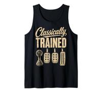 Classically Trained Manual Transmission Driver Three Pedals Camiseta sin Mangas