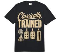 Classically Trained Manual Transmission Driver Three Pedals Comfort Colors Adult Heavyweight T-Shirt