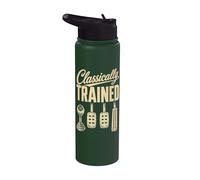 Classically Trained Manual Transmission Driver Three Pedals Stainless Steel Insulated Water Bottle