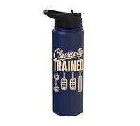 Classically Trained Manual Transmission Driver Three Pedals Stainless Steel Insulated Water Bottle