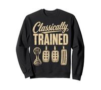 Classically Trained Manual Transmission Driver Three Pedals Sudadera