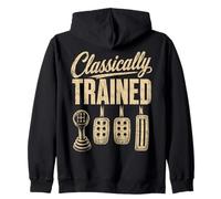 Classically Trained Manual Transmission Driver Three Pedals Sudadera con Capucha