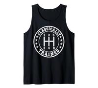 Classically Trained Manual Transmission Stick Shift Car Guy Camiseta sin Mangas