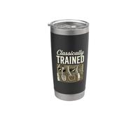 Classically Trained Stick Shift Car Vaso térmico de acero inoxidable de doble pared