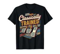 Classically Trained Stick Shift Funny Manual Car Guy Men Camiseta