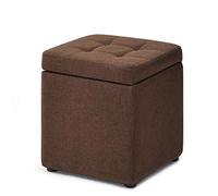 Classics Taburete plegable de almacenamiento 30 x 30 x 35 cm (ancho x profundidad x alto) (color: C)
