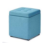 Classics Taburete plegable de almacenamiento 30 x 30 x 35 cm (ancho x profundidad x alto). Color: C) (D)