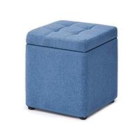Classics Taburete plegable de almacenamiento, 30 x 30 x 35 cm (ancho x profundidad x alto). Color: C) (G)
