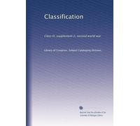 Classification: Class D, supplement 2, second world war