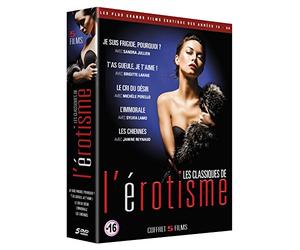 Classiques de l'érotisme : Je suis frigide, pourquoi ? + Ta gueule, je t'aime ! + Le cri du désir + L'immorale + Les chiennes [DVD]