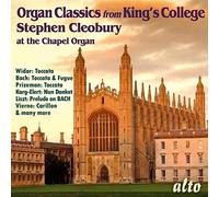 Classiques pour orgue au King's College de Cambridge. Cleobury.