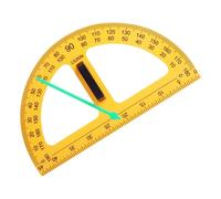 Classroom Angle Measure - Large Board Geometry Aid, Math Teaching Instrument, Oversized Dry Erase Demonstration Tool | Engineer Style Angle Drawing Device for Schools Colleges Training Rooms
