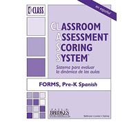 Classroom Assessment Scoring System (CLASS) (Spanish): Forms, Pre-K: Pack of 10 Booklets