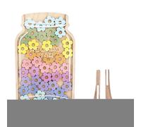 Classroom Reward Jar, Star Jar Incentive System with 45 Tokens, Positive Behavior Tracker Tool, for Chore Motivation Reading Goals Teachers Classroom Home Learning Aid