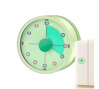 Classroom Timer - 60-Minute Mechanical Wind Up Desk Timer | 72 Decibel Loud Alarm Time Management, For Baking Work School | No Batteries Easy-Read, Sturdy Teaching Cooking